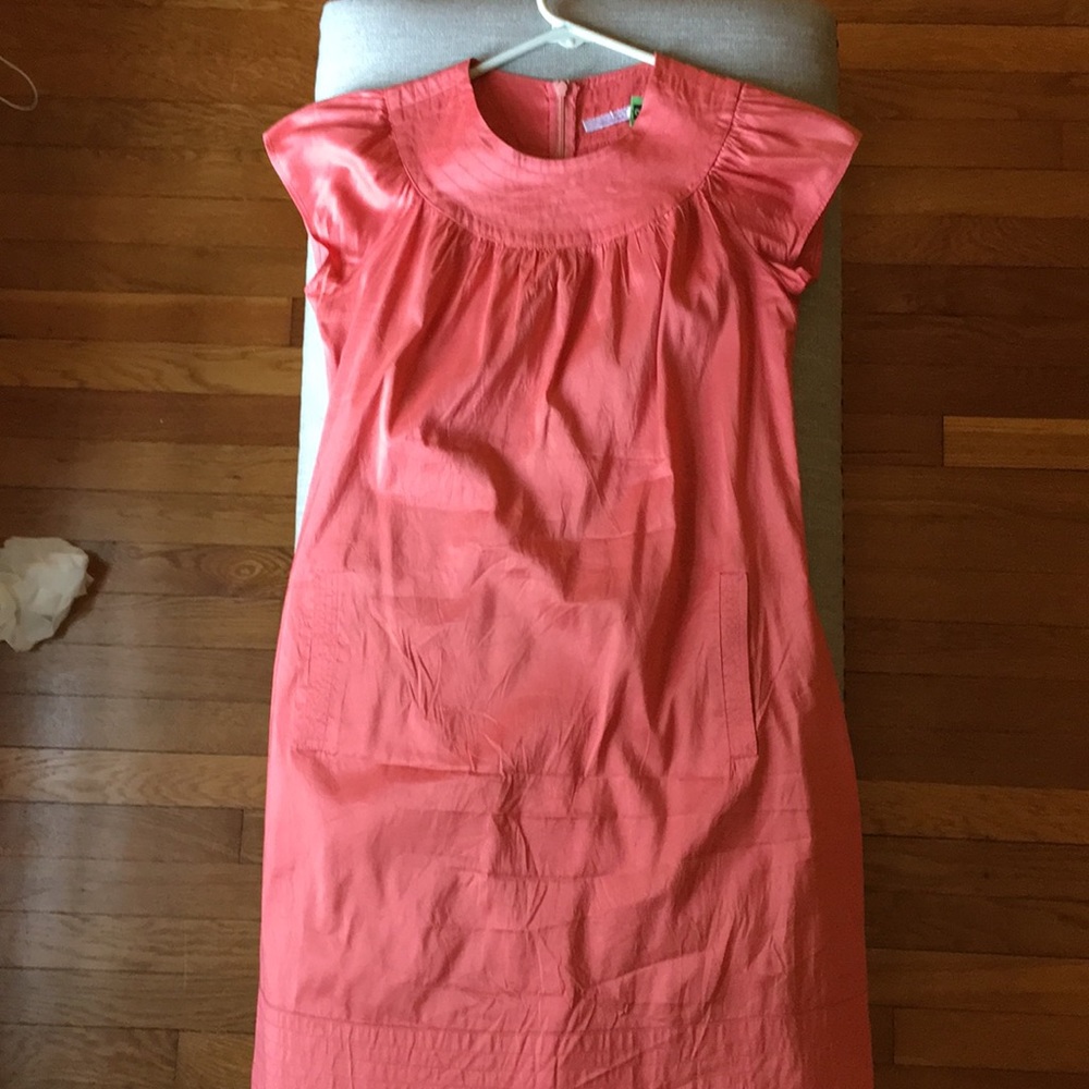 Coral calypso dress